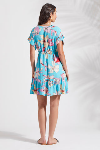 Honolulu Cap Sleeve Dress