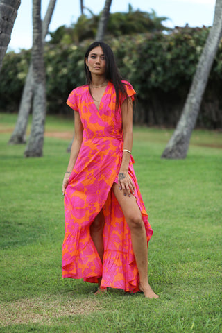 Aruba Wrap Dress