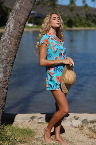 Turtle Bay Romper