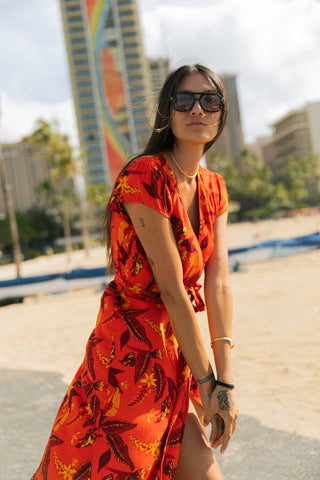 Dubai Wrap Dress