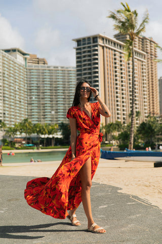 Dubai Wrap Dress