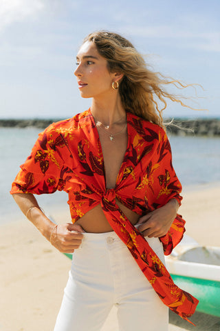 Dubai Kimono Top