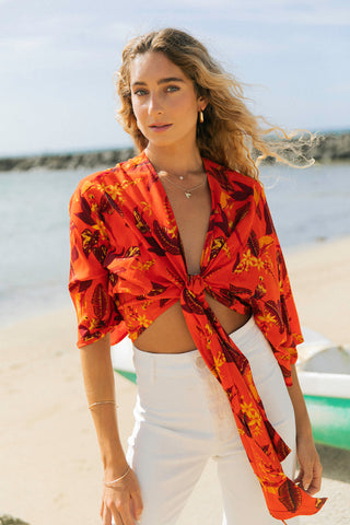 Dubai Kimono Top