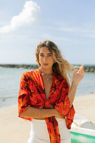 Dubai Kimono Top