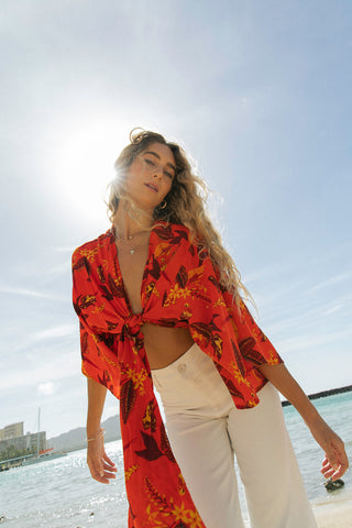 Dubai Kimono Top