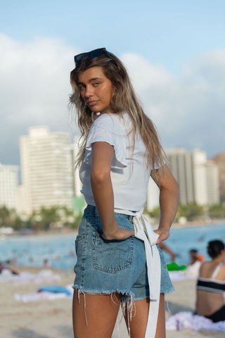 White Sands Tie Blouse