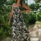 MAXI DRESS W BRAIDED STRAPS-Waimea