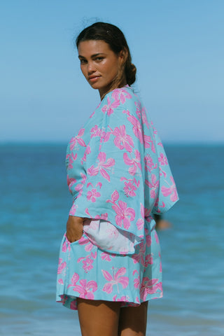 Front-Tie Kimono Top-Kihei